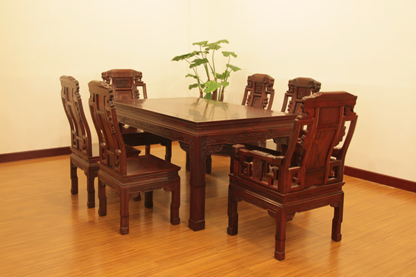 萬象系列紅木餐廳家具